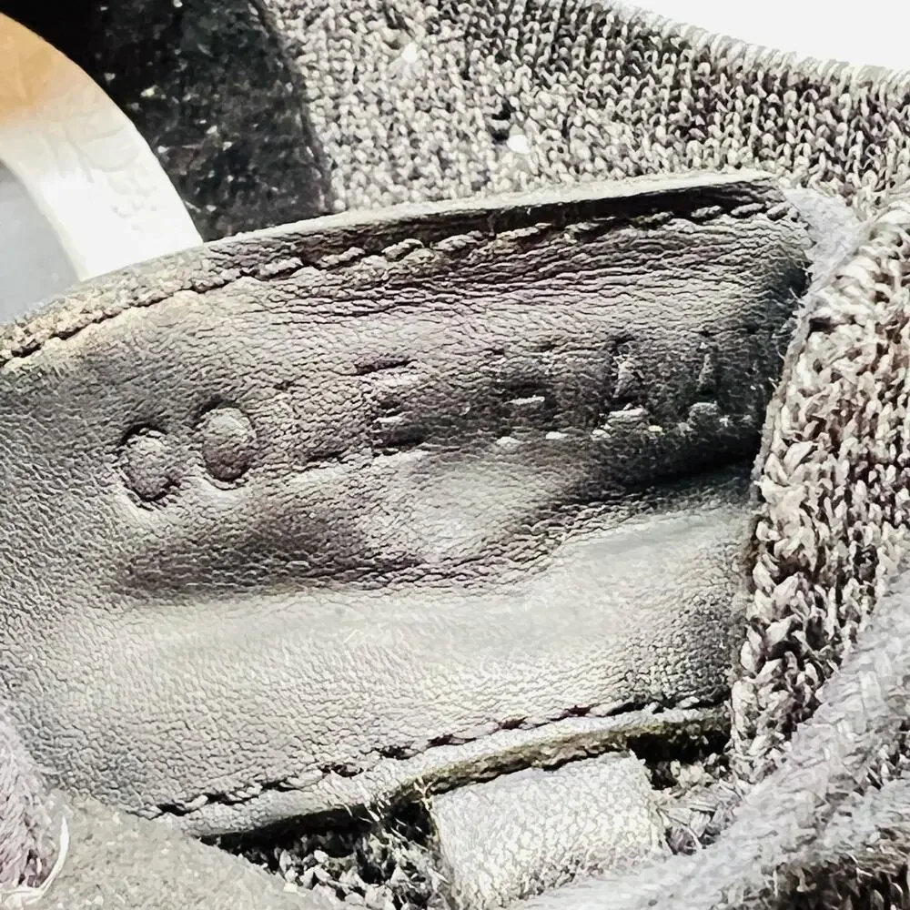 Cole Haan Shoes Mens 12 Gray Knit Lace Up Casual Sneakers Comfort Lightweight